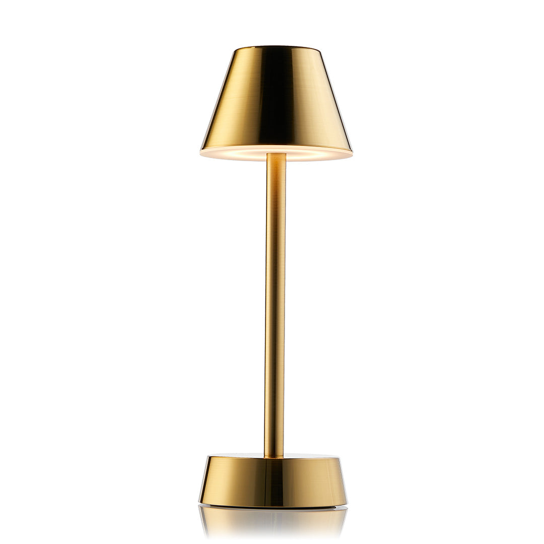 Sofia Empire Cordless Table Lamp, Brass | Insight Cordless Lighting