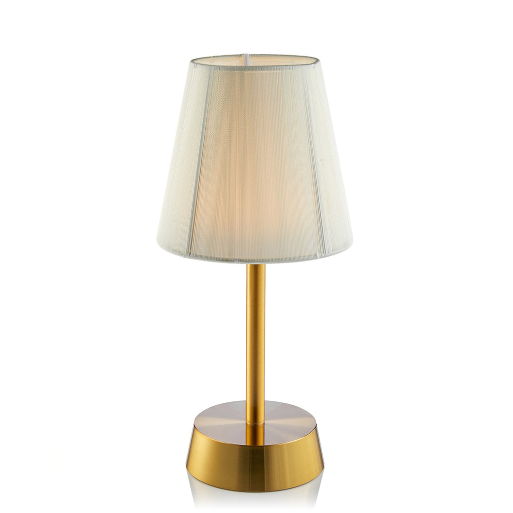 Sofia Fabric Cordless Table | Lighting Lamp, Cordless Insight Ivory Shade